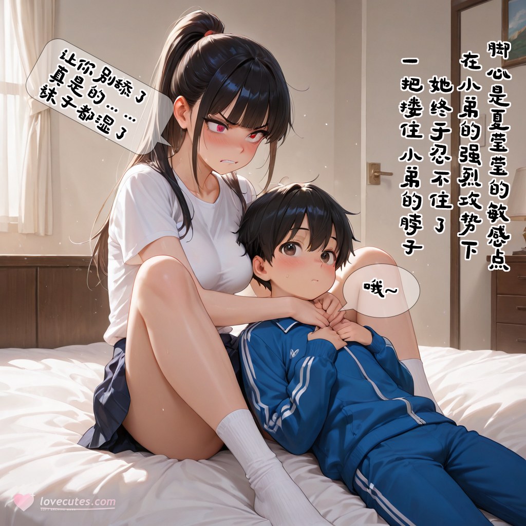 AI 生成動漫女孩 - 小新性事：學生裝床拍露穴 193P