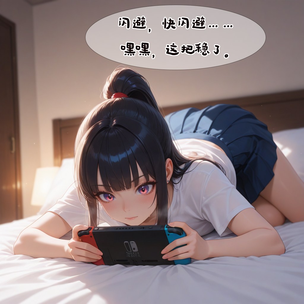 AI 生成動漫女孩 - 小新性事：學生裝床拍露穴 193P