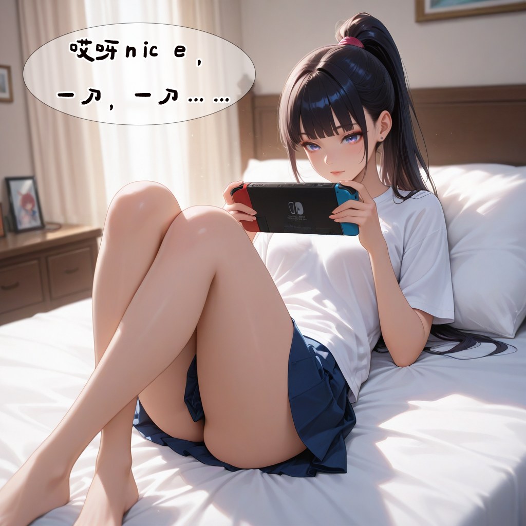 AI 生成動漫女孩 - 小新性事：學生裝床拍露穴 193P