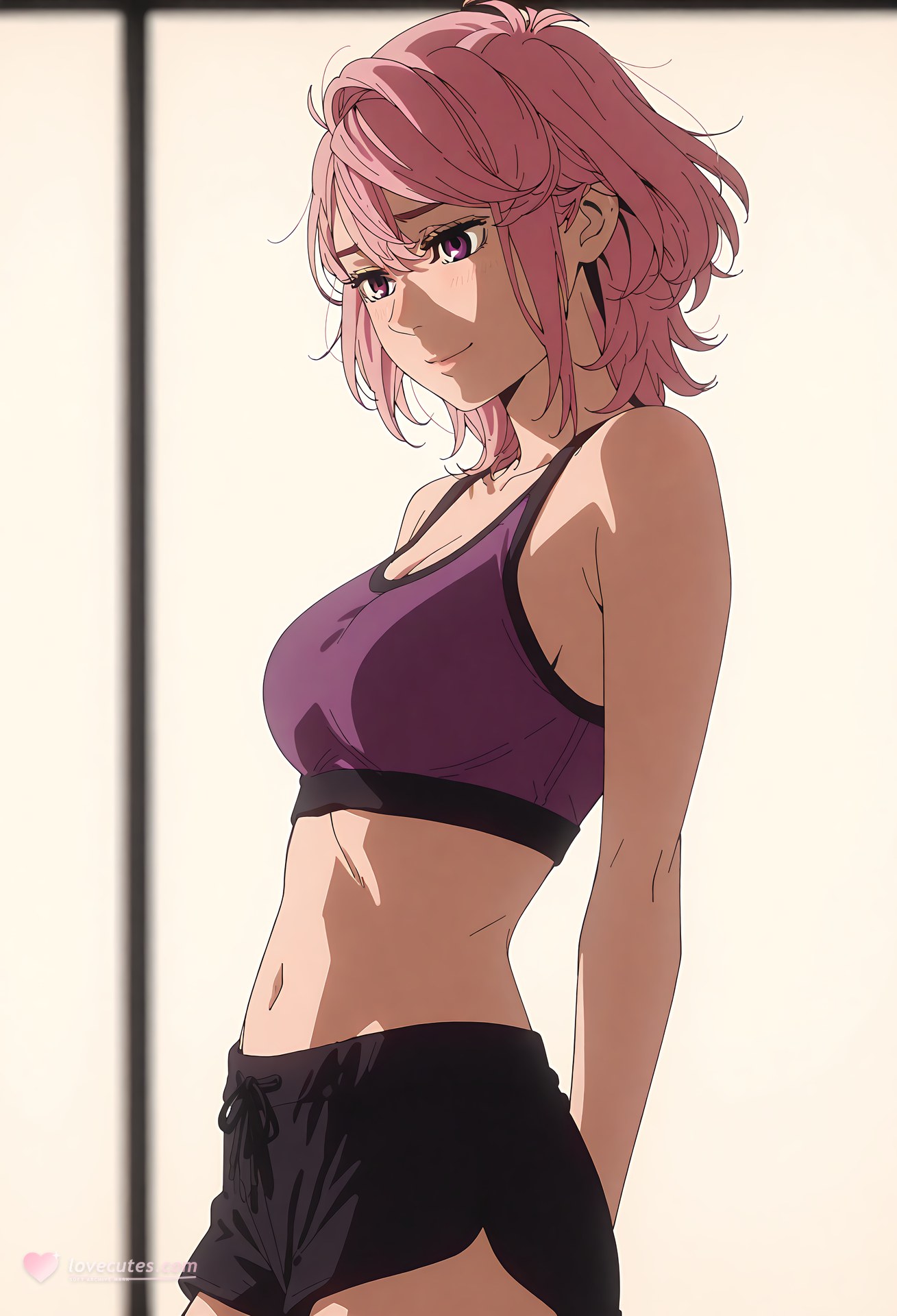 AI Generated Anime Girl - 当哒当 白鳥愛羅：タイツ私房露穴 48P