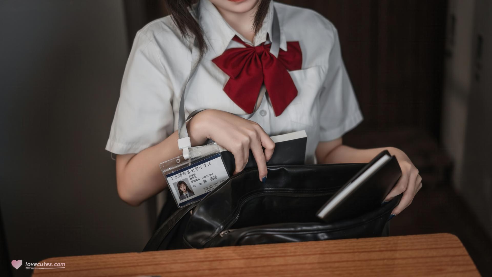[私房] 阿薰kaOri - 墮落學院：JK制服課堂私房 黑絲美胸大尺度 111P7V