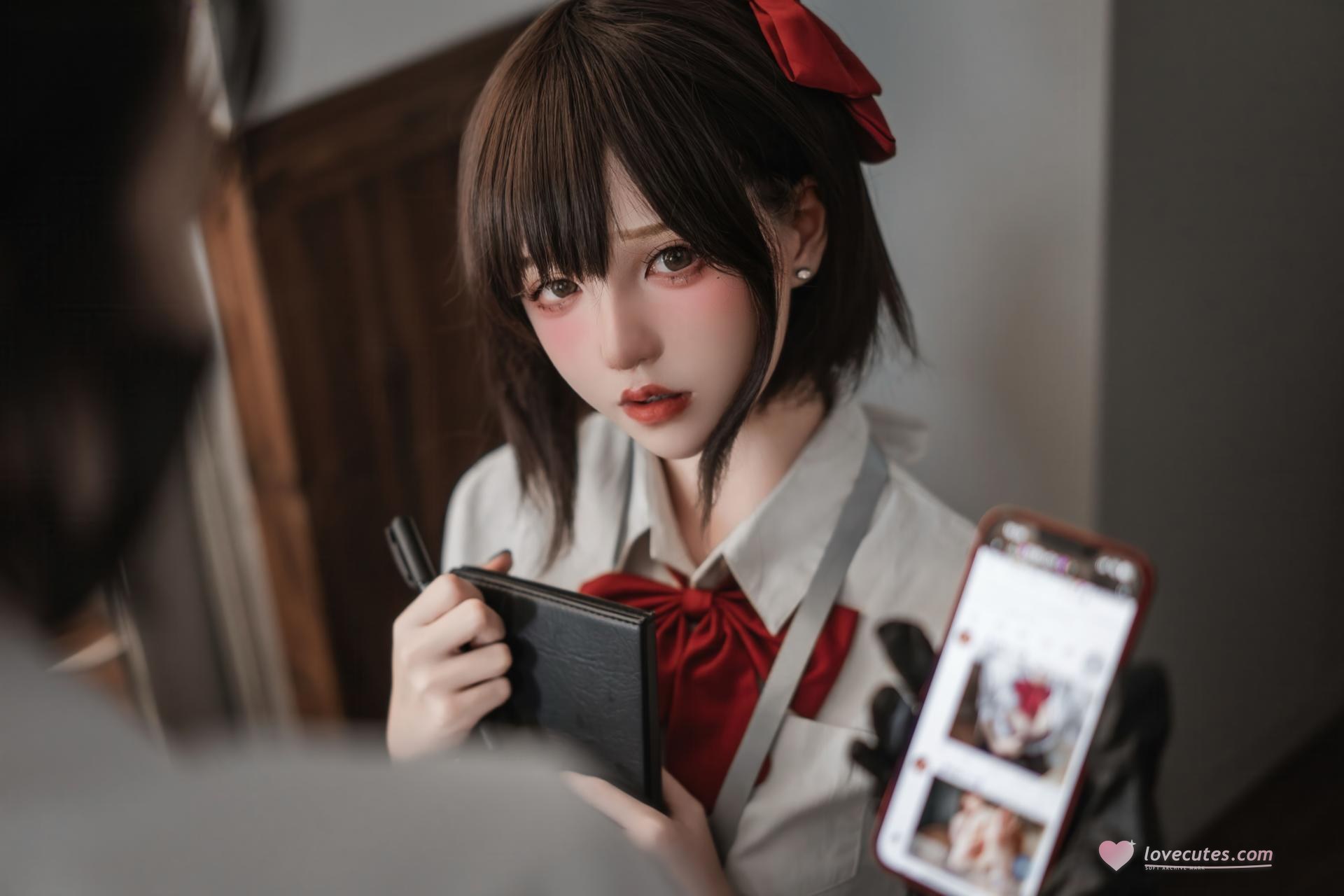 [私房] 阿薰kaOri - 堕落学院：JK制服课堂私房 黑丝美胸大尺度 111P7V