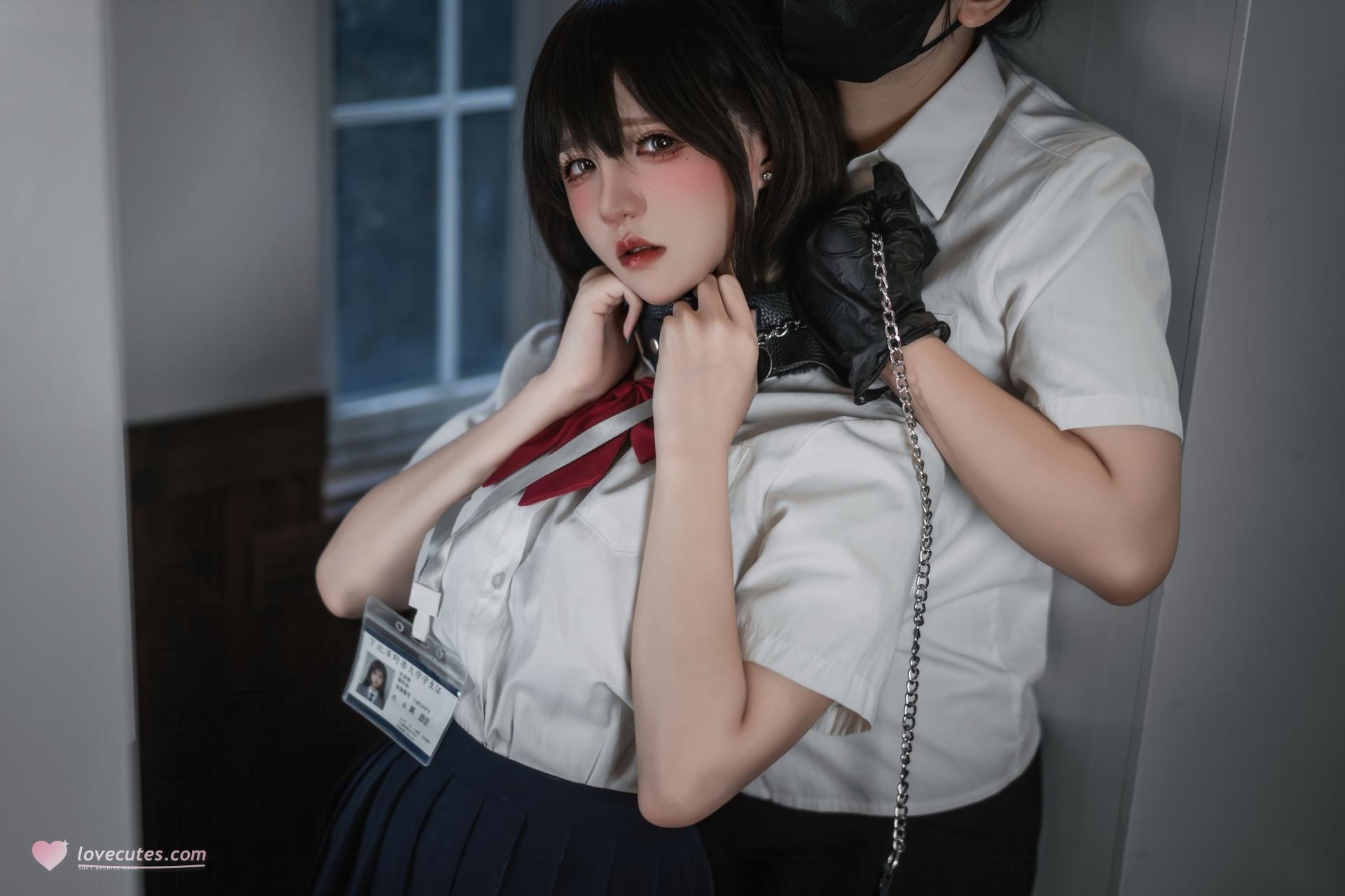 [私房] 阿薰kaOri - 堕落学院：JK制服课堂私房 黑丝美胸大尺度 111P7V