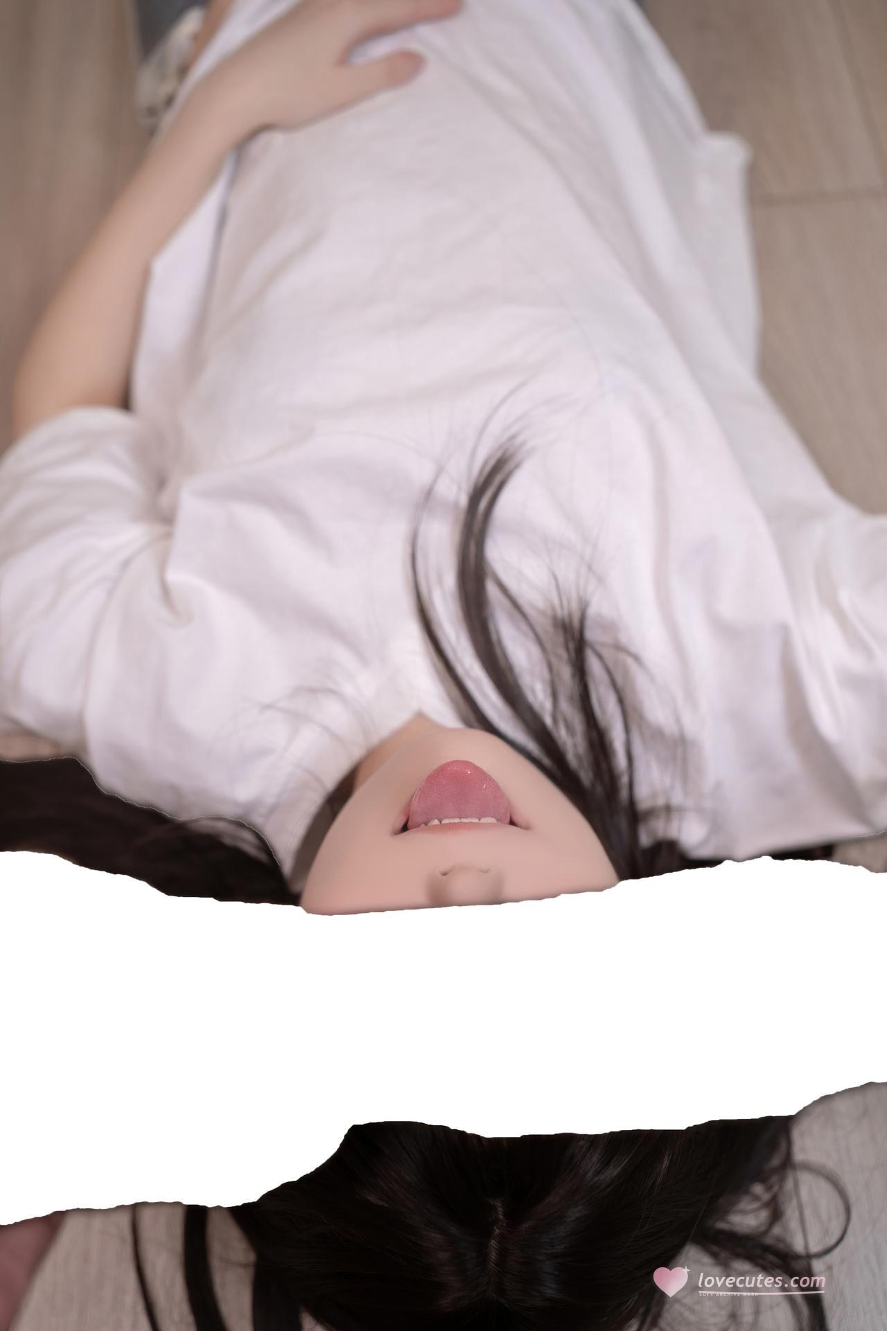 [私房] Quan冉有點餓 - tora醬的秘密男友：黑絲兔女郎床拍 露臀大尺度 112P