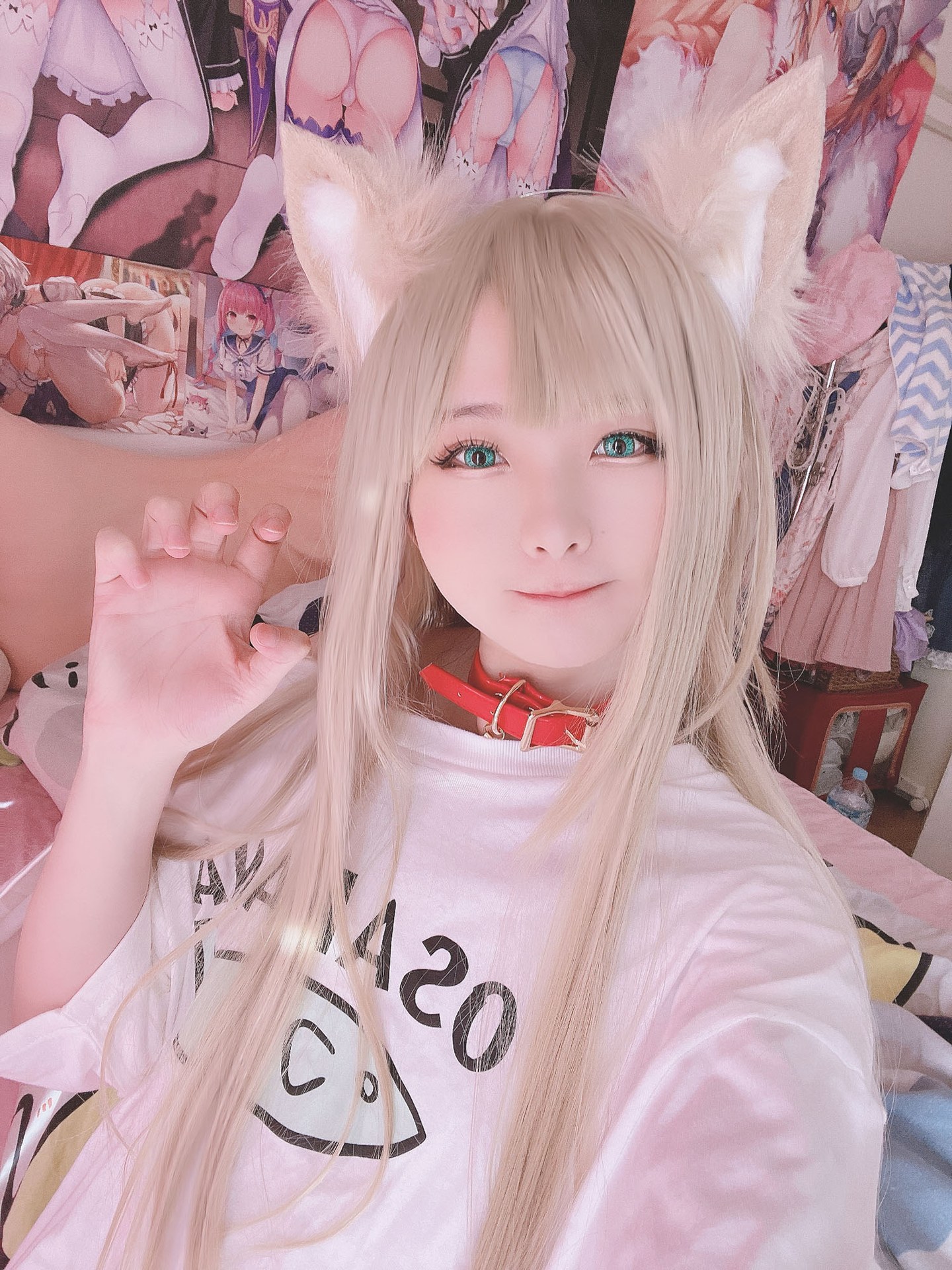 [Private Collection] Xidai Dai - Cat Ear Theme: White Hair Erotic Private Shoot 20P3V