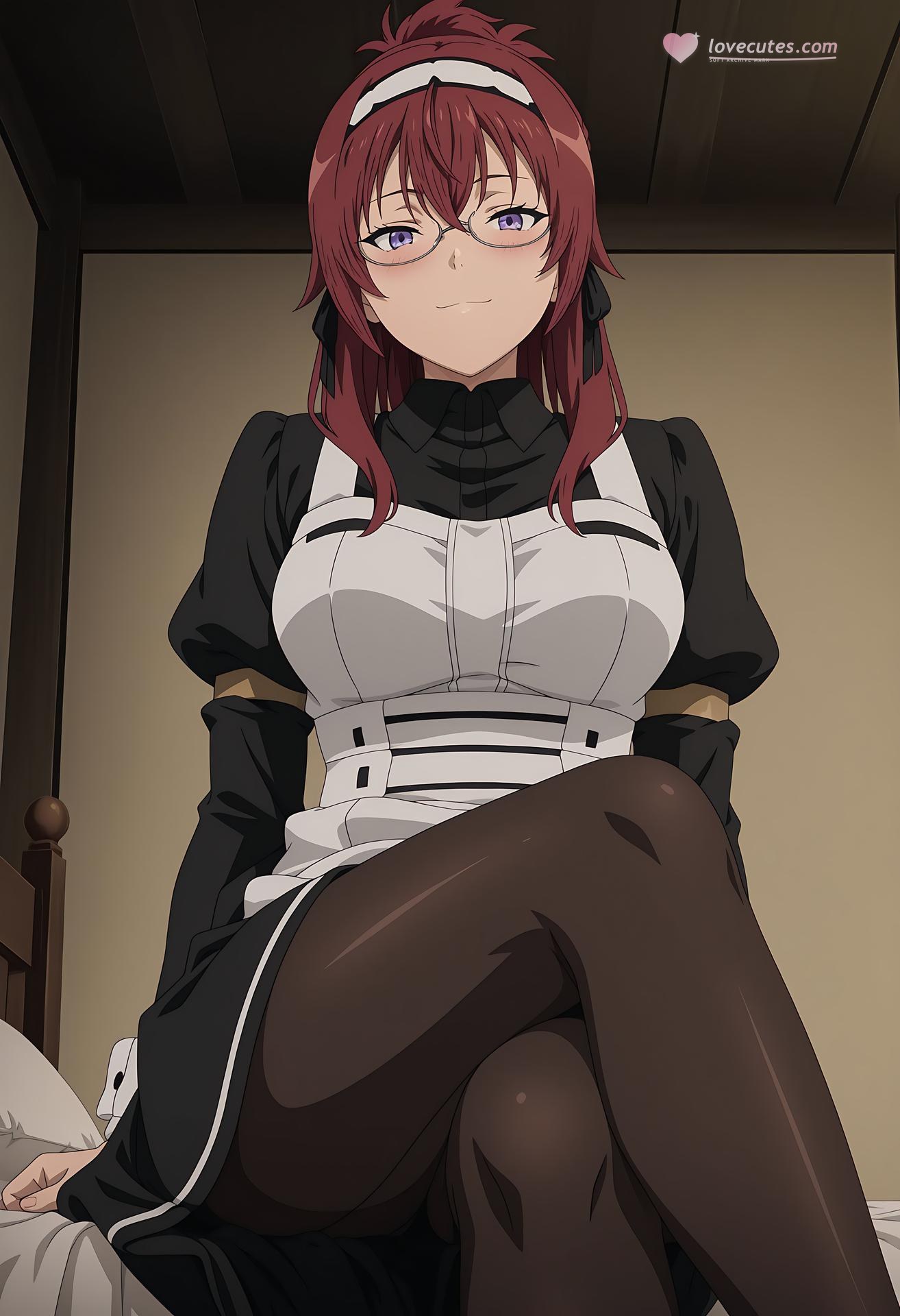 AI Generated Anime Girl - 无职转生 ~到了异世界就拿出真本事~ 莉莉·格雷拉特 Vol.2：女仆装床拍露穴 306P
