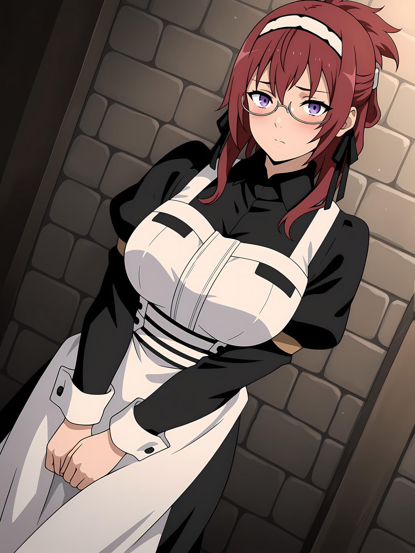AI Generated Anime Girl - 无职转生 ~到了异世界就拿出真本事~ 莉莉·格雷拉特 Vol.3：黑丝私房床拍露穴 258P