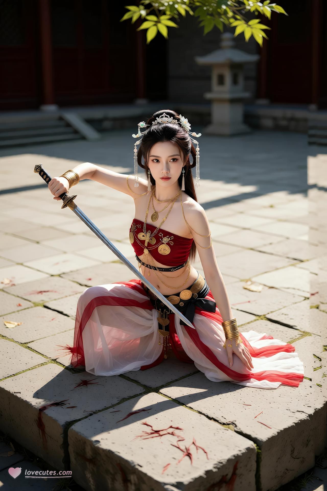 [AI美女] 猫儿仙子 - 修仙：ภาพถ่ายตัวละครเซียนยุคโบราณ แฟนตาซีเรียวขา 83P