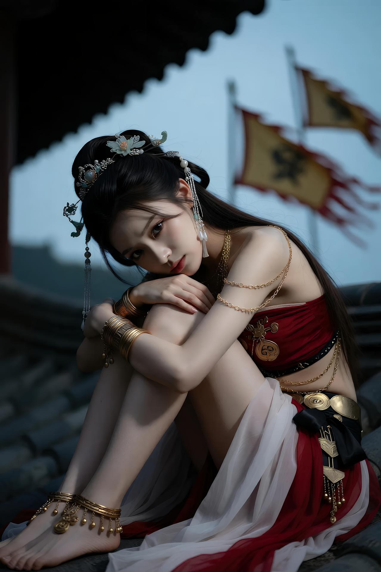 [AI美女] 猫儿仙子 - 修仙：ภาพถ่ายตัวละครเซียนยุคโบราณ แฟนตาซีเรียวขา 83P