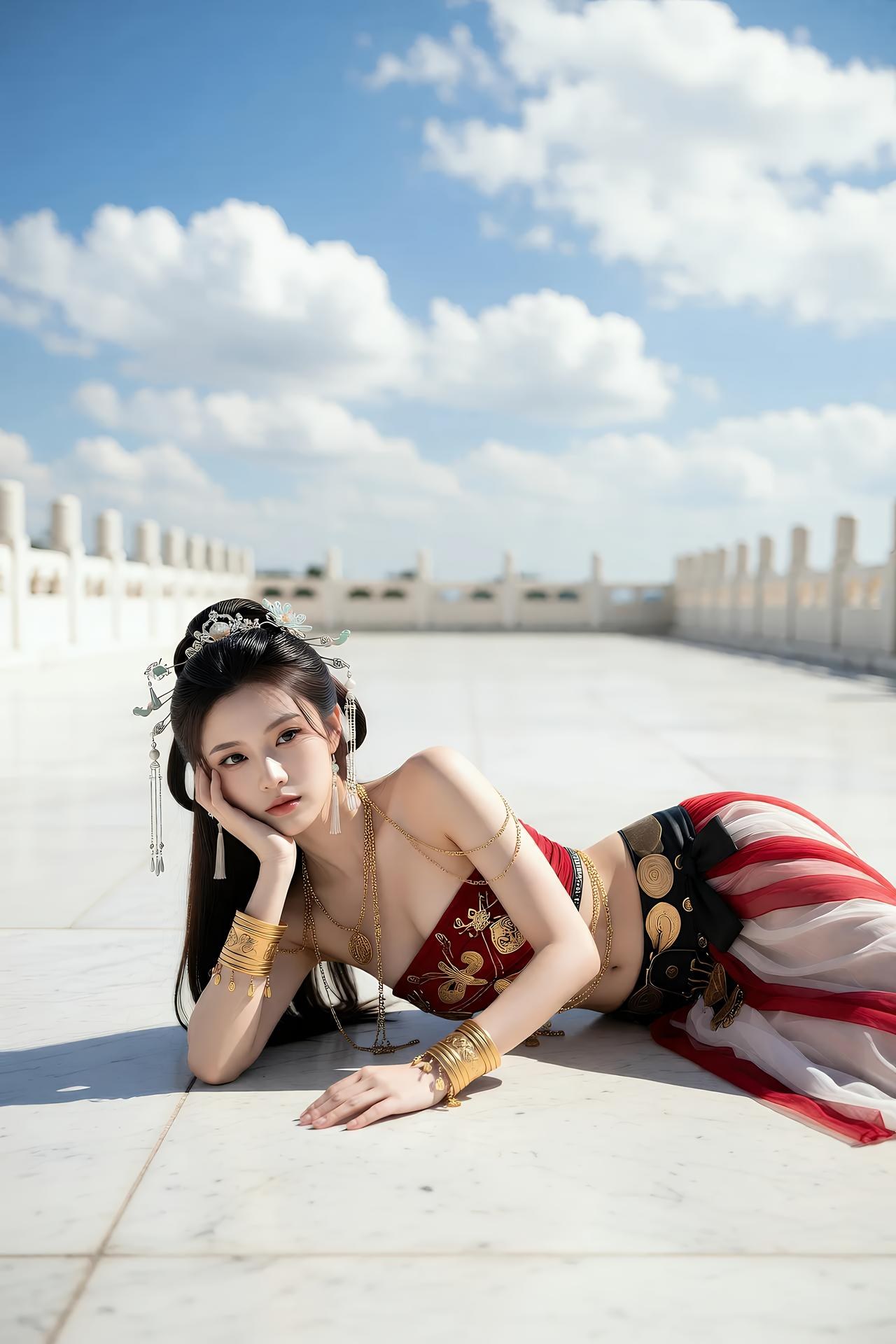 [AI美女] 猫儿仙子 - 修仙：古风仙侠角色写真 美腿幻想 83P