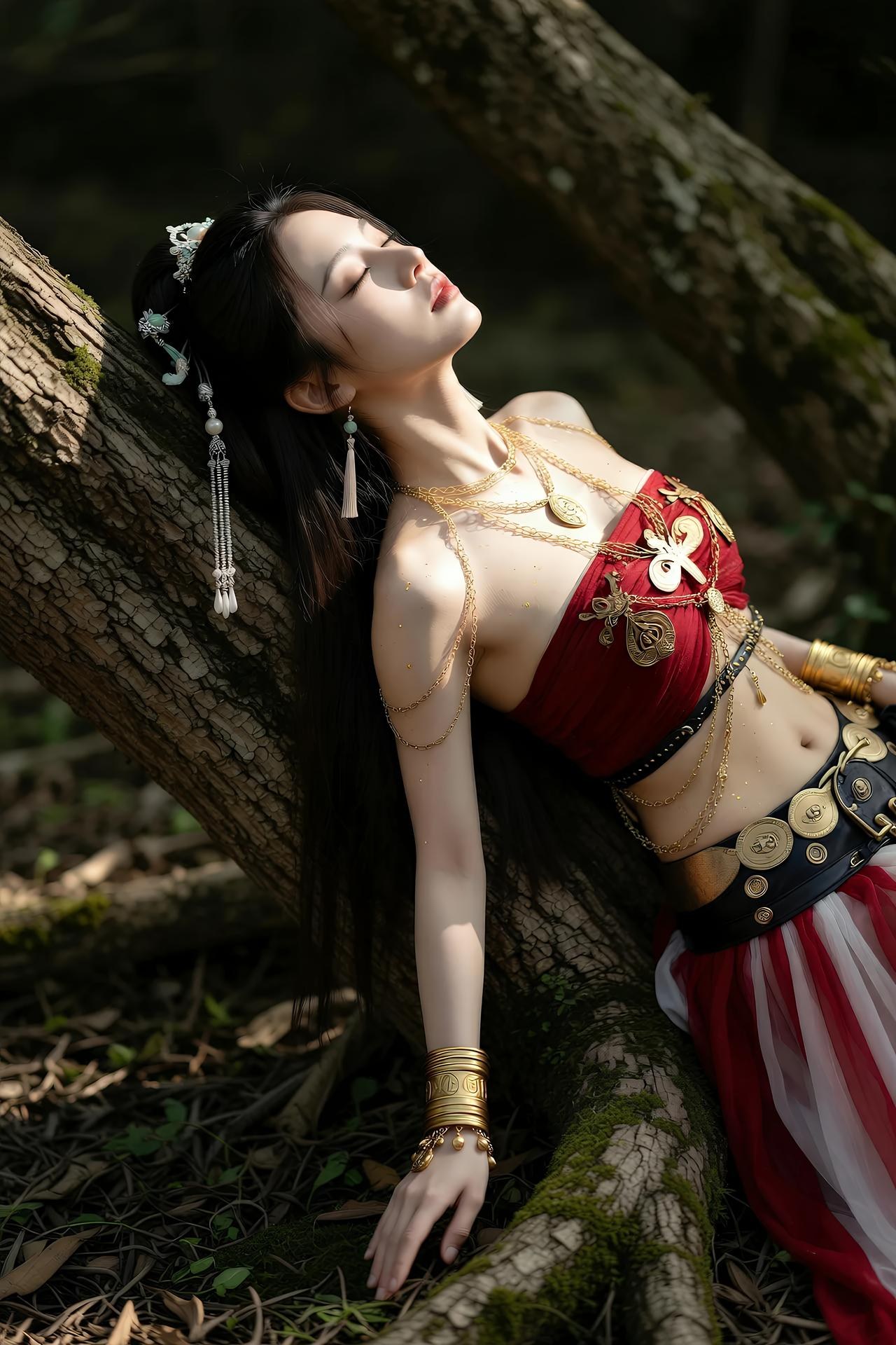 [AI美女] 猫儿仙子 - 修仙：古风仙侠角色写真 美腿幻想 83P