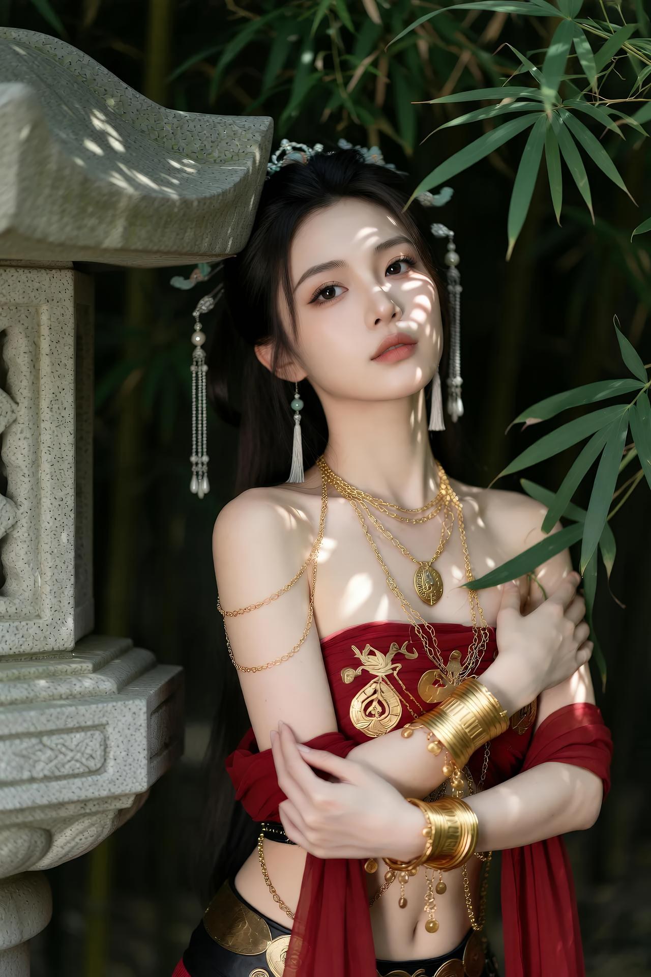 [AI美女] 猫儿仙子 - 修仙：古风仙侠角色写真 美腿幻想 83P
