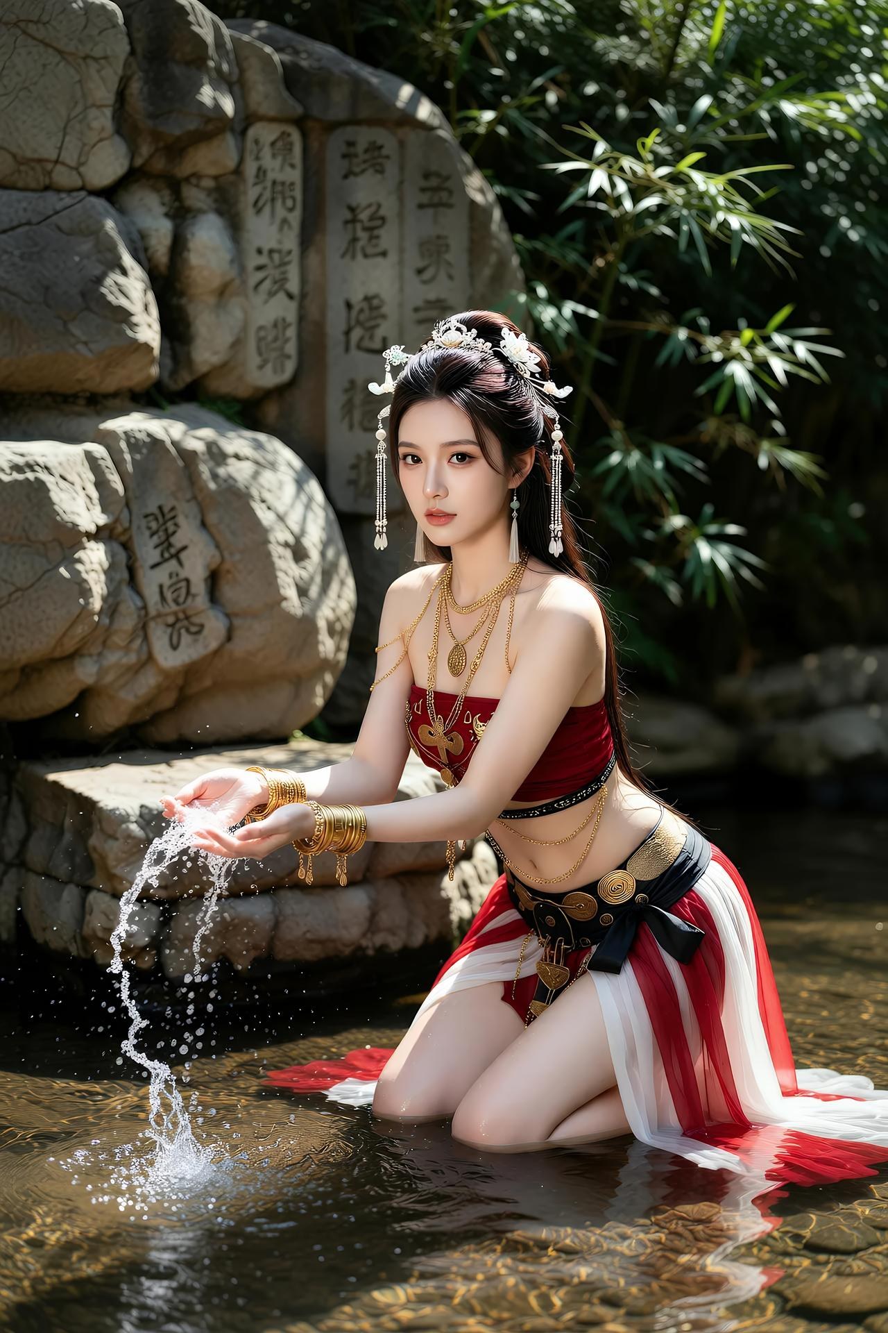 [AI美女] 마오얼 선녀 - 수선: 고풍 선협 캐릭터 화보 미각 판타지 83P