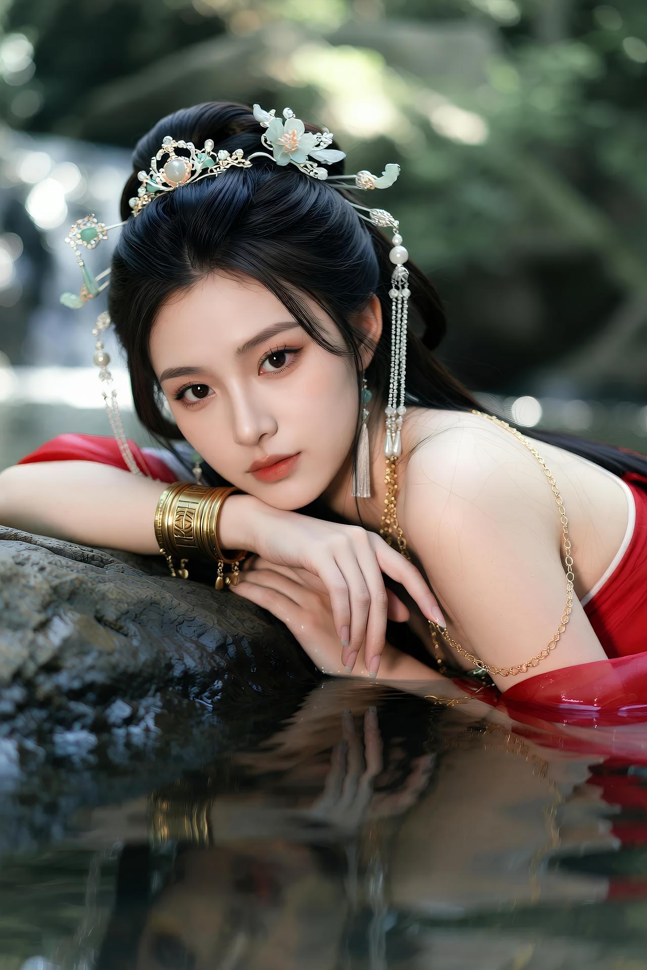 [AI美女] 마오얼 선녀 - 수선: 고풍 선협 캐릭터 화보 미각 판타지 83P