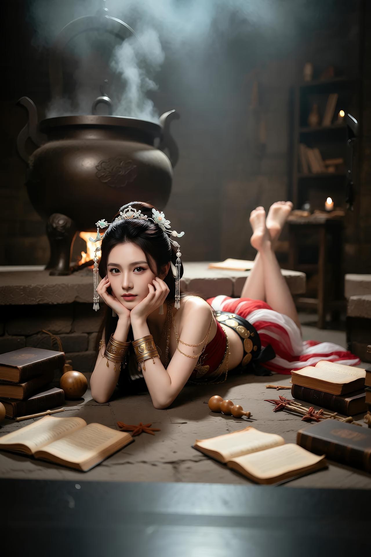 [AI美女] 貓兒仙子 - 修仙：古風仙俠角色寫真 美腿幻想 83P