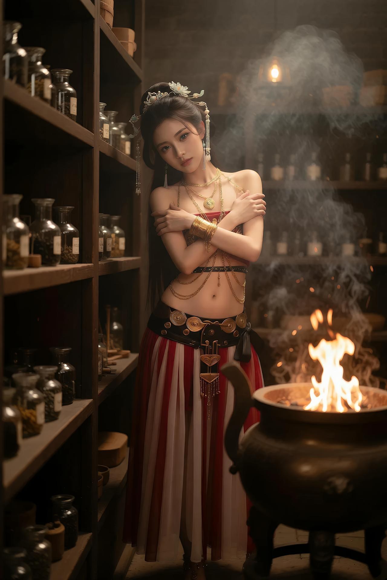 [AI美女] 貓兒仙子 - 修仙：古風仙俠角色寫真 美腿幻想 83P