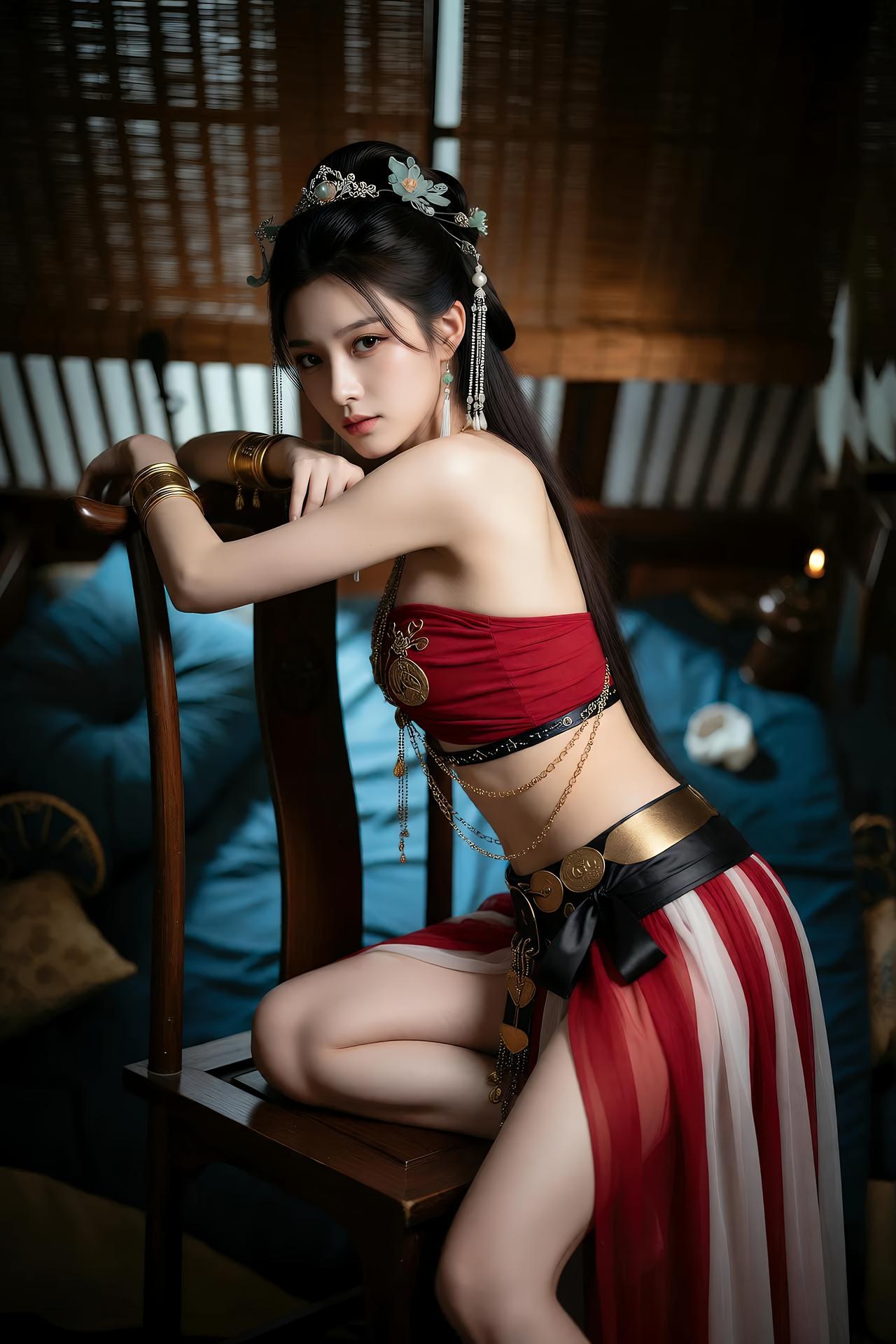 [AI美女] 猫儿仙子 - 修仙：古风仙侠角色写真 美腿幻想 83P