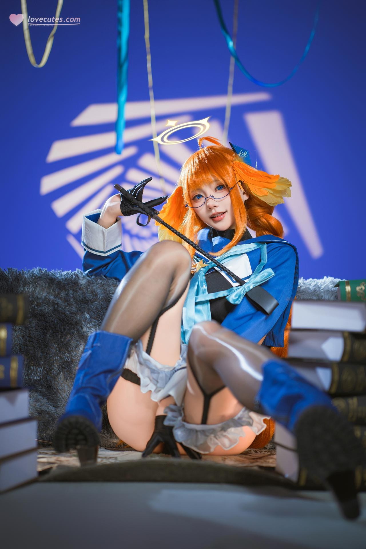 [cosplay] 是一只熊仔吗 - บลูอาร์ค 圆堂志美子: เจ้าหน้าที่หญิงฝ่ายร้าย ถุงน่องดำ ขาเรียว 40P