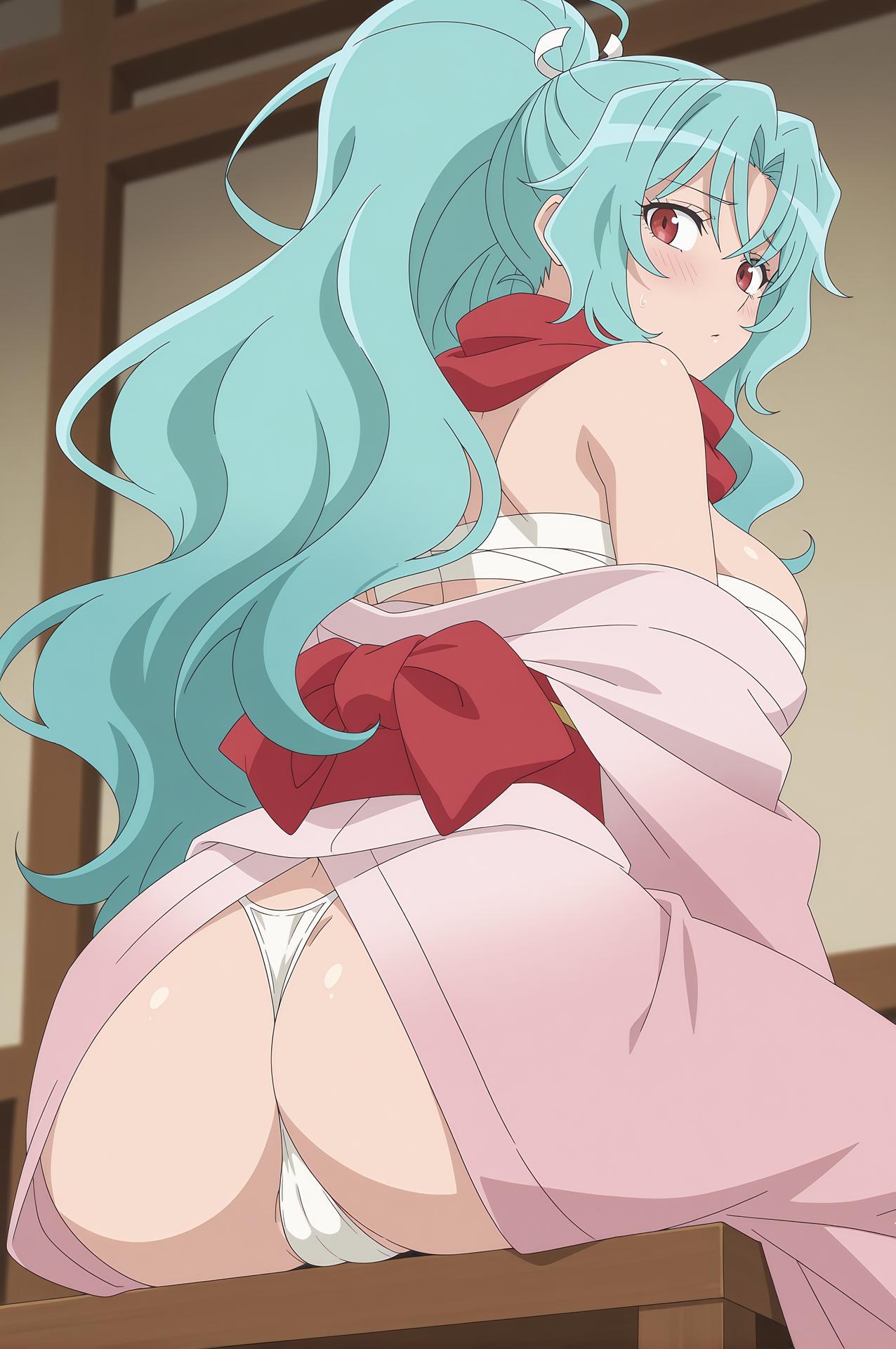 AI Generated Anime Girl - 月光下的异世界之旅 巴 Vol.1：紧身衣私房露穴 246P