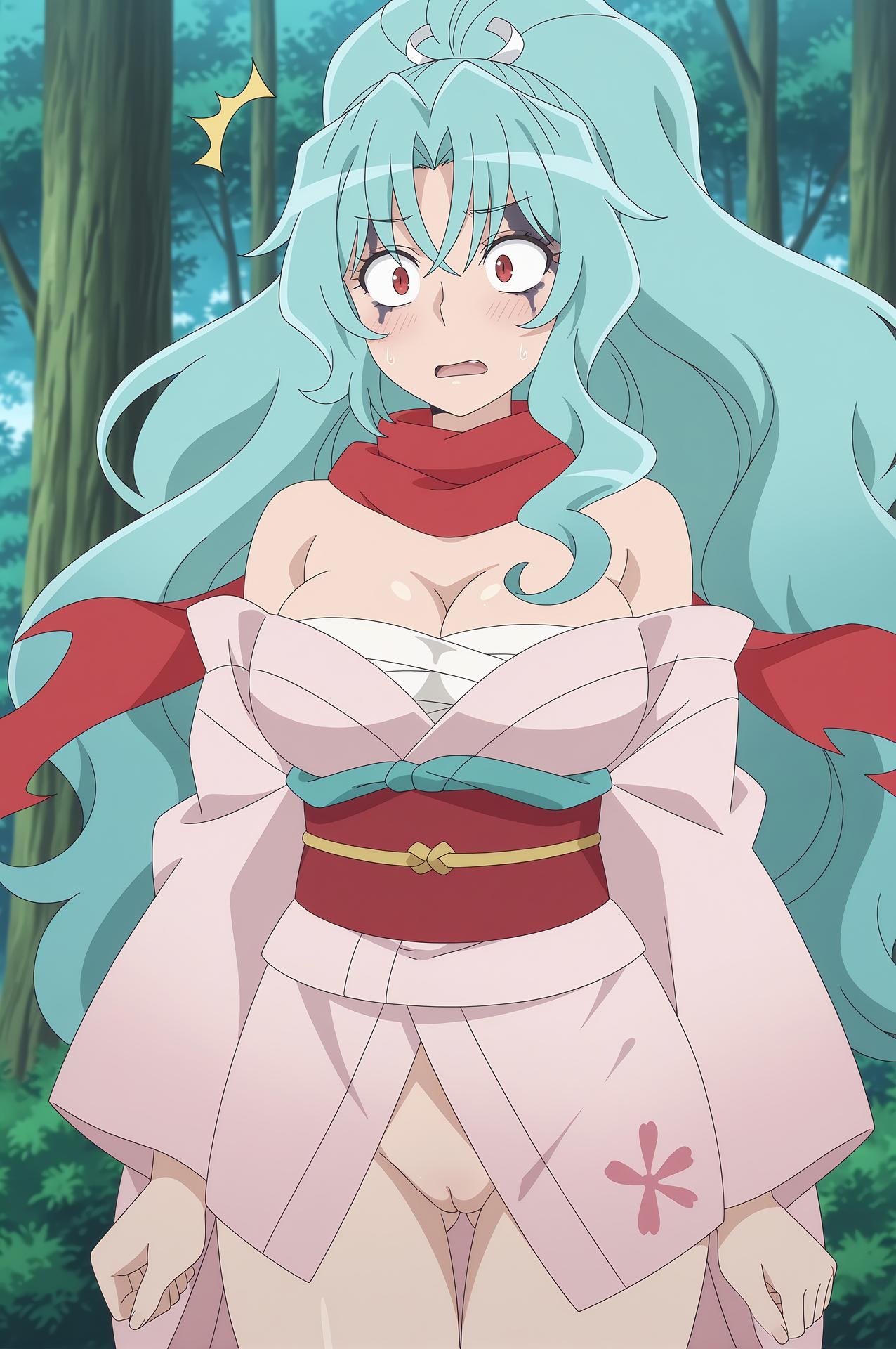 AI Generated Anime Girl - 月光下的异世界之旅 巴 Vol.1：紧身衣私房露穴 246P