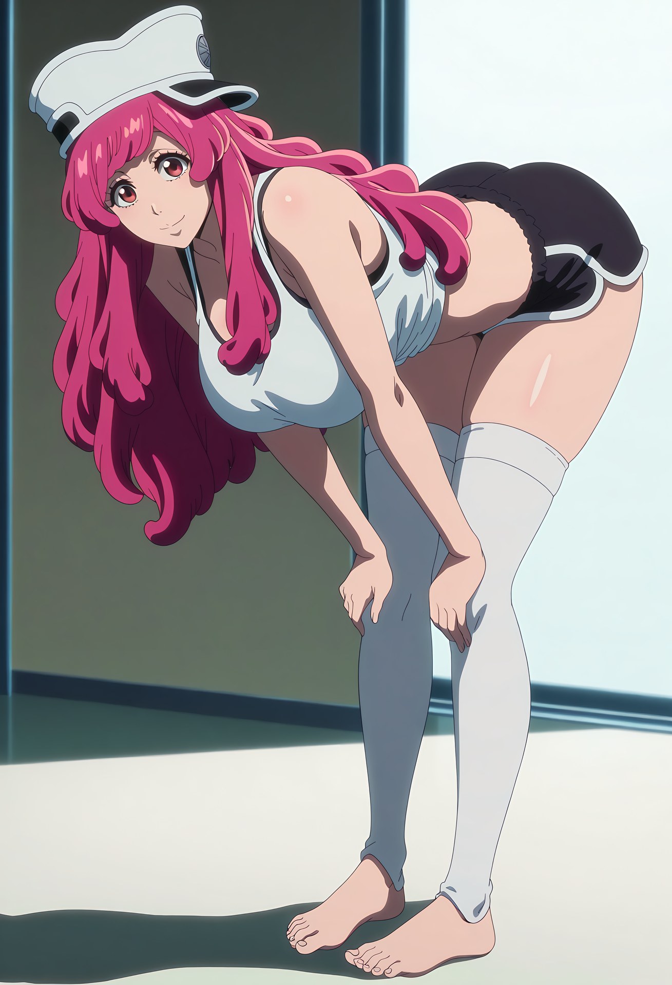 AI Generated Anime Girl - 死神 米妮娜·麦卡龙：蕾丝内衣露穴 30P