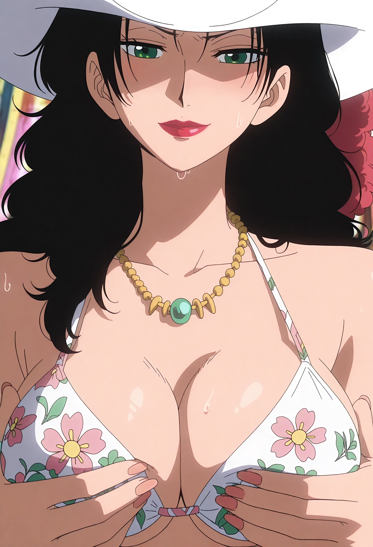 AI 生成動漫女孩 - 海賊王 亞爾麗塔：緊身衣私房露穴 38P