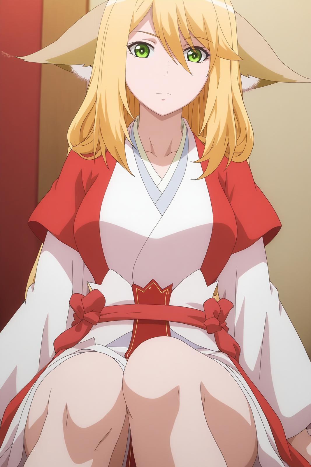AI Generated Anime Girl - Tushan Honghong: Lace Lingerie Exposed Vulva 151P