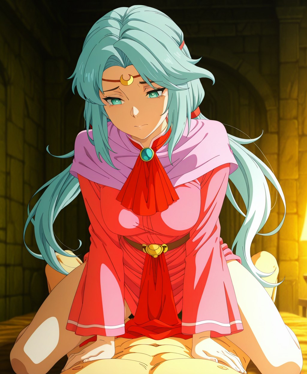 AI Generated Anime Girl - Jade Swallow: Catsuit Private Photos with Exposed Crotch 43P