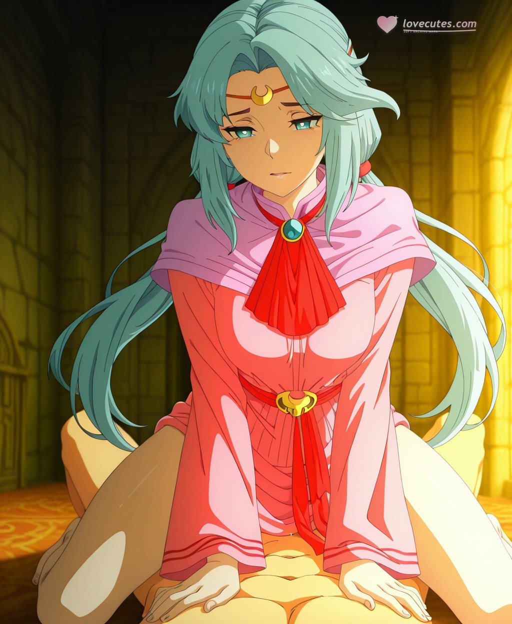AI Generated Anime Girl - Jade Swallow: Catsuit Private Photos with Exposed Crotch 43P