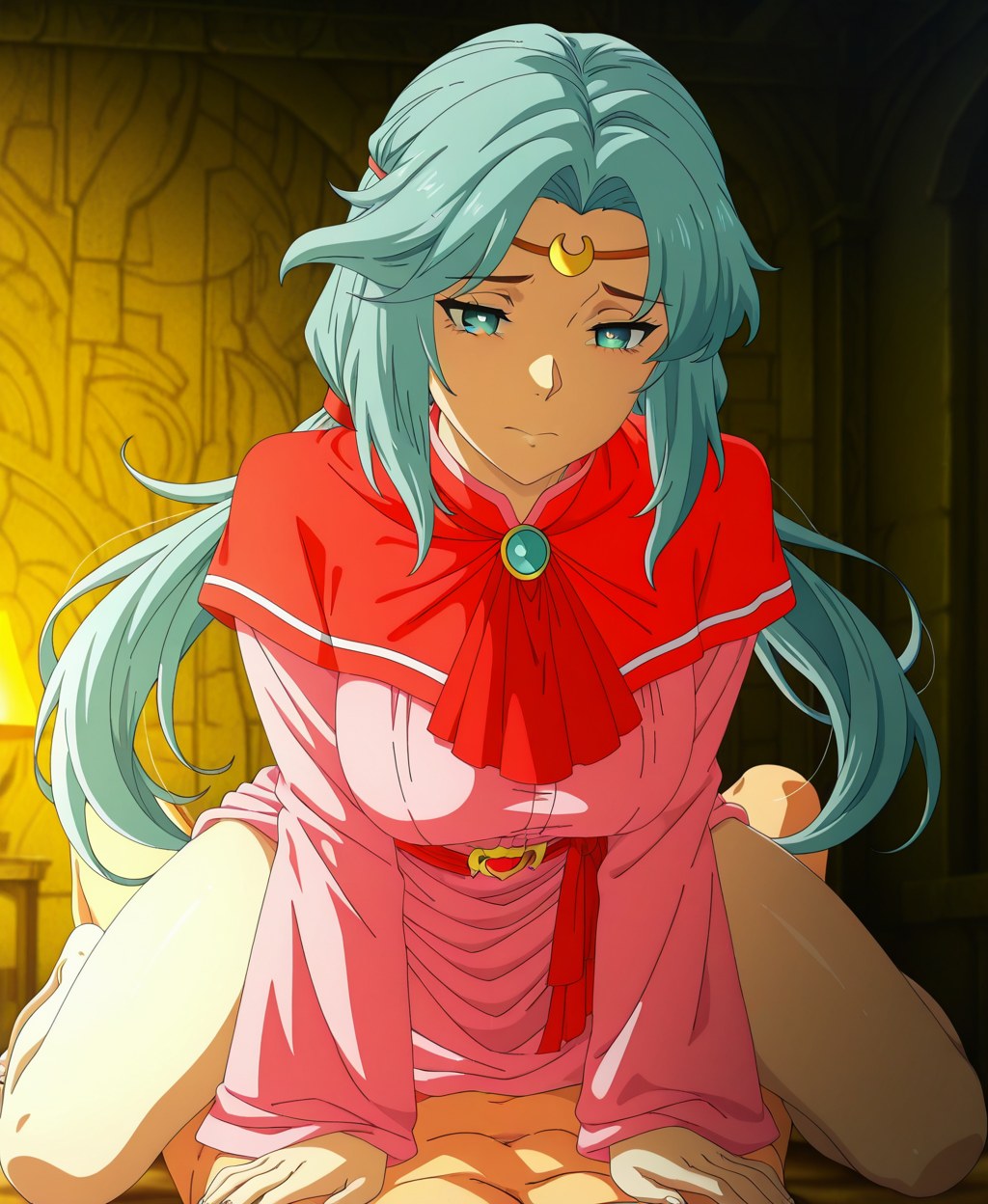AI Generated Anime Girl - Jade Swallow: Catsuit Private Photos with Exposed Crotch 43P