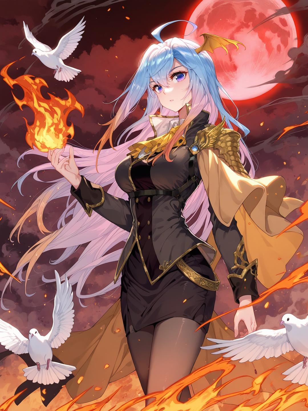 AI Generated Anime Girl - Wang Qiuer: Black Stockings Private Bedroom Bed Photos, Exposed Genitals 132P