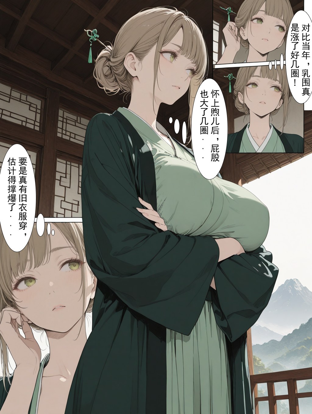 AI 生成 Anime Girl - 琉璃帳暖欲縱歡 Vol.5：私房床拍露穴 71P