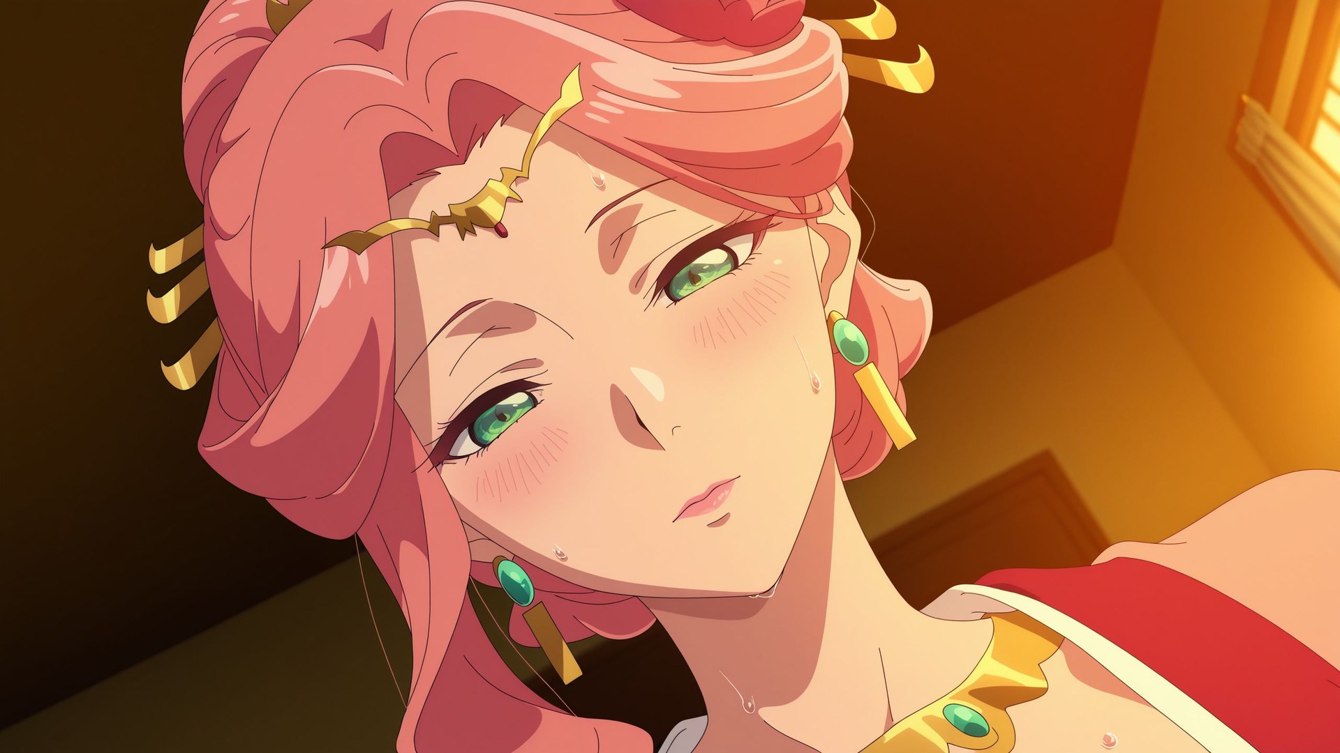 AI Generated Anime Girl - 藥屋少女的呢喃 玉葉妃：宮廷寢宮床拍露穴 250P