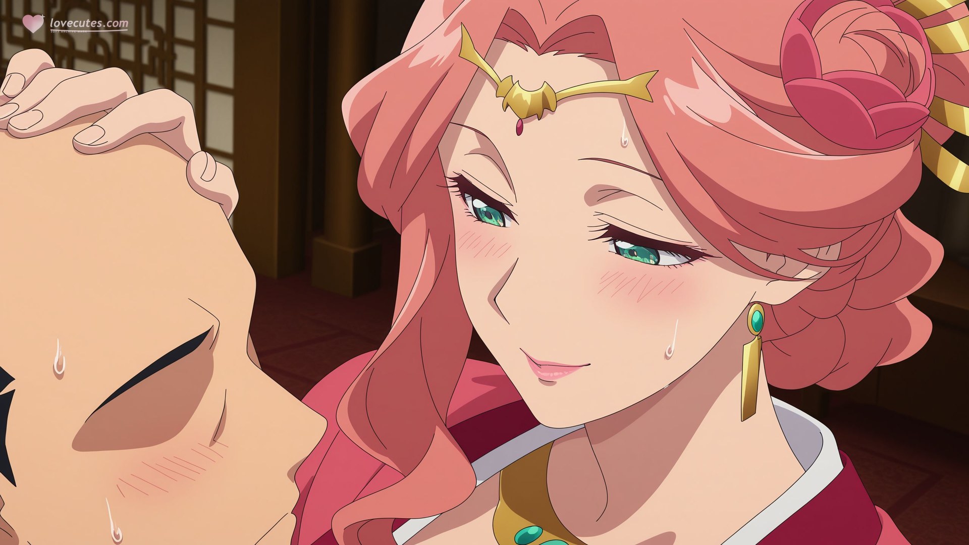 AI Generated Anime Girl - The Apothecary Diaries Gyokuyo-hime: Palace Bedroom Bedside Shots with Exposed Vulva 250P