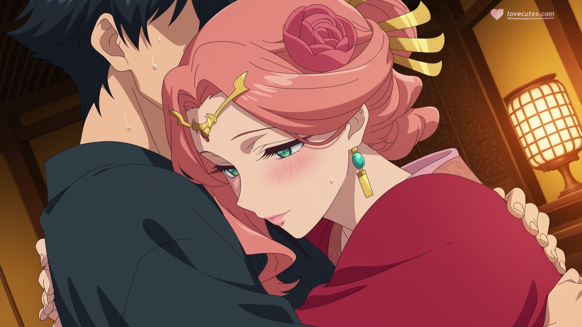 AI Generated Anime Girl - The Apothecary Diaries Gyokuyo-hime: Palace Bedroom Bedside Shots with Exposed Vulva 250P