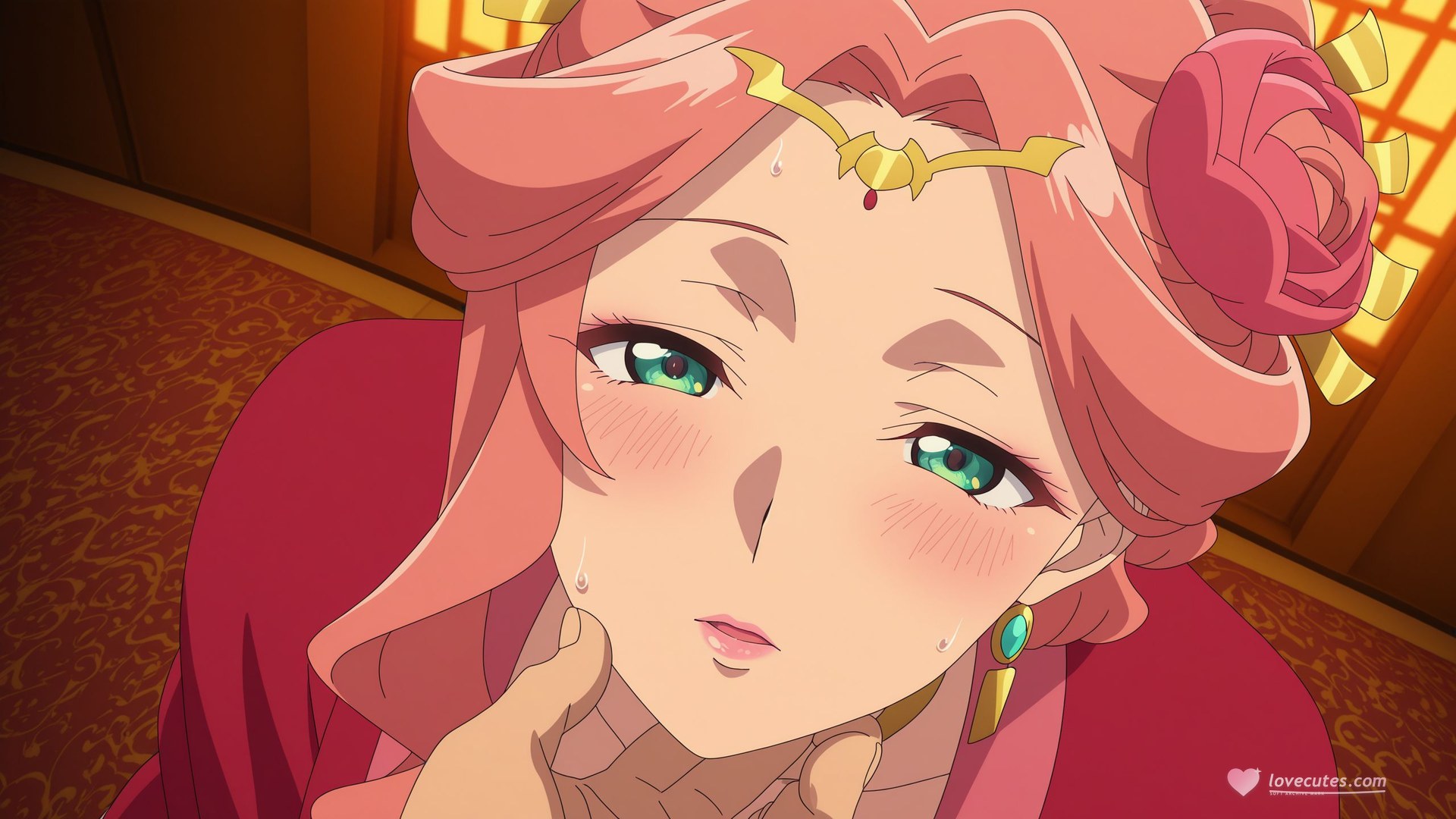 AI Generated Anime Girl - The Apothecary Diaries Gyokuyo-hime: Palace Bedroom Bedside Shots with Exposed Vulva 250P