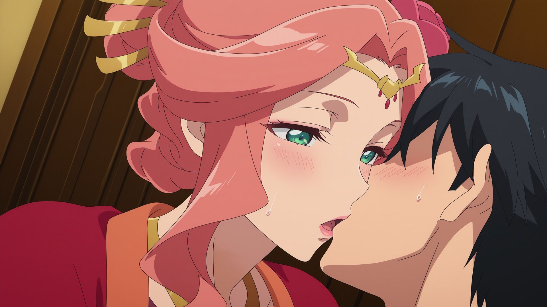 AI Generated Anime Girl - 药屋少女的呢喃 玉叶妃：宫廷寝宫床拍露穴 250P