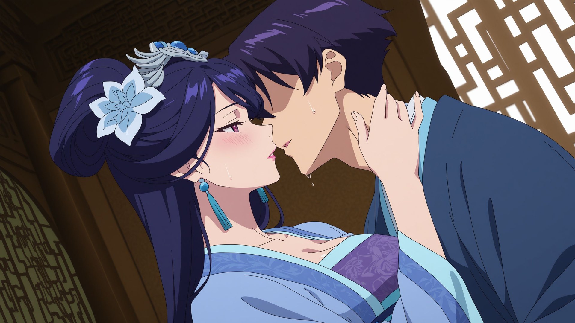 AI Generated Anime Girl - 藥屋少女的呢喃梨花妃：緊身衣私房露穴 295P