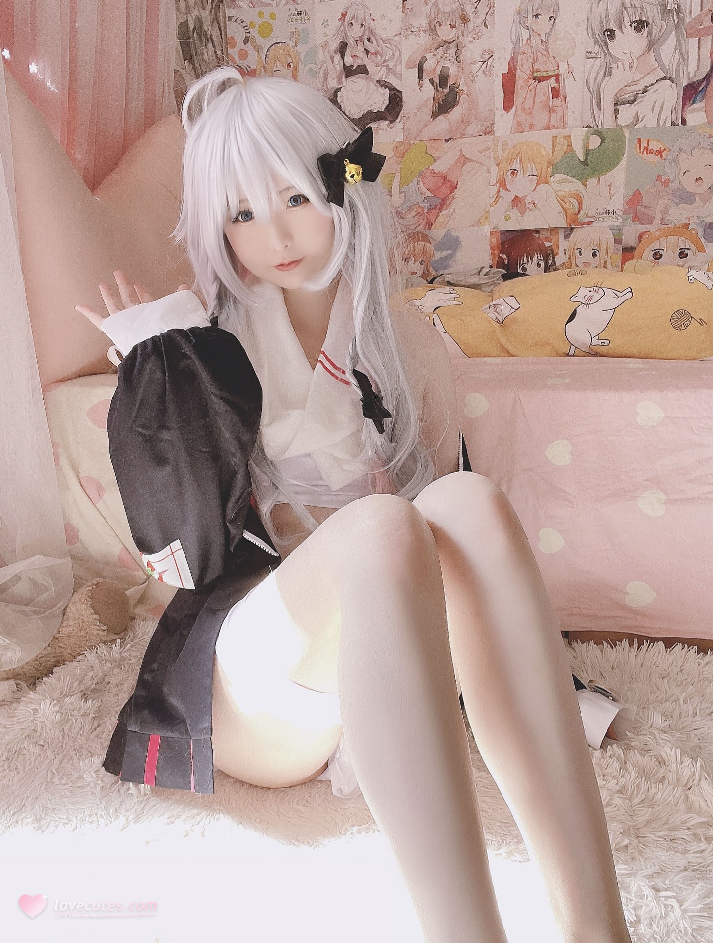 [cosplay] 习呆呆 - 神乐七奈：ผมขาวเปิดจุดสุดแซ่บ สร้างสรรค์ตามต้นฉบับ 26P