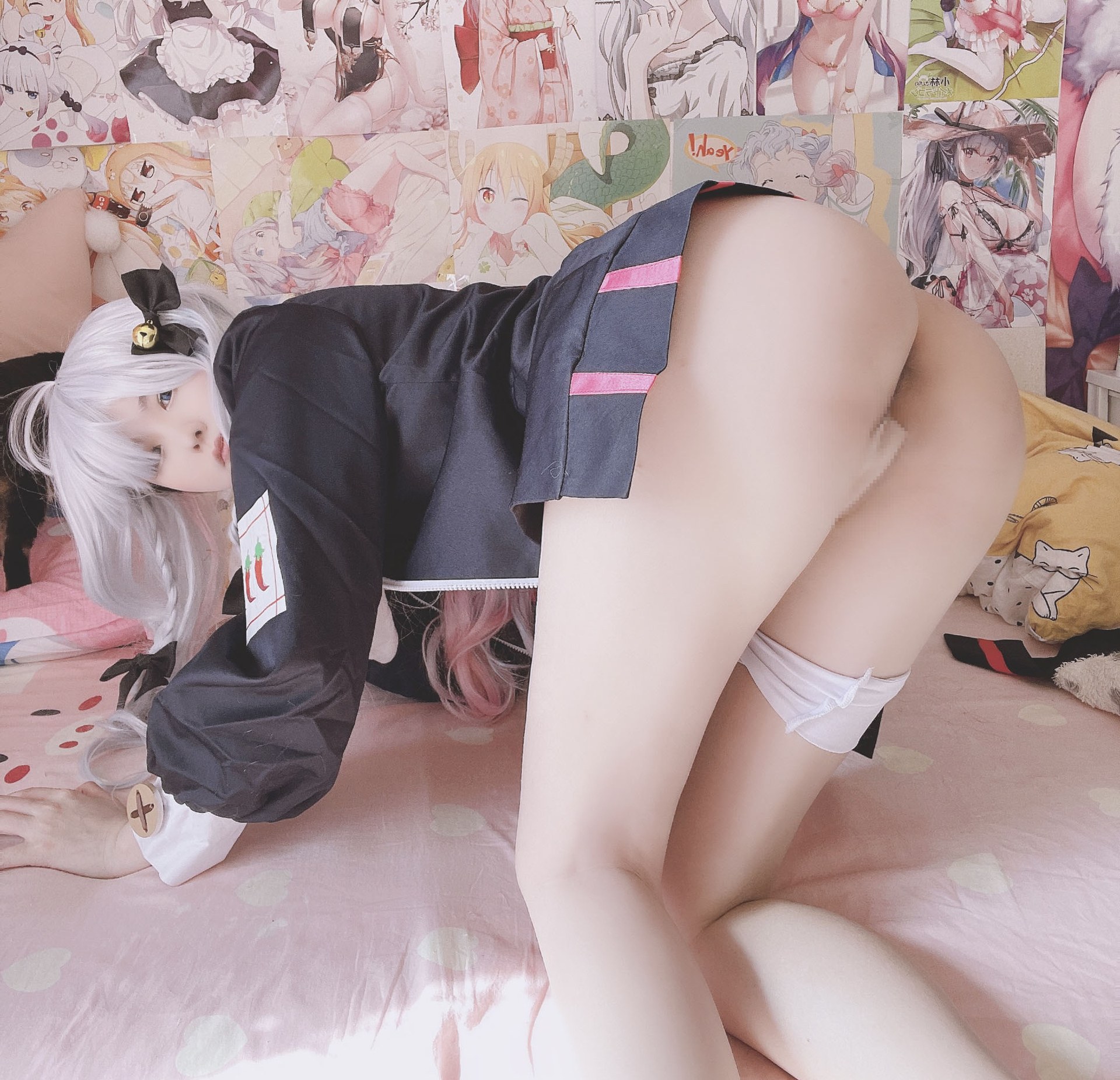 [cosplay] 习呆呆 - 神楽七奈：白髪露点大尺度再現 26P