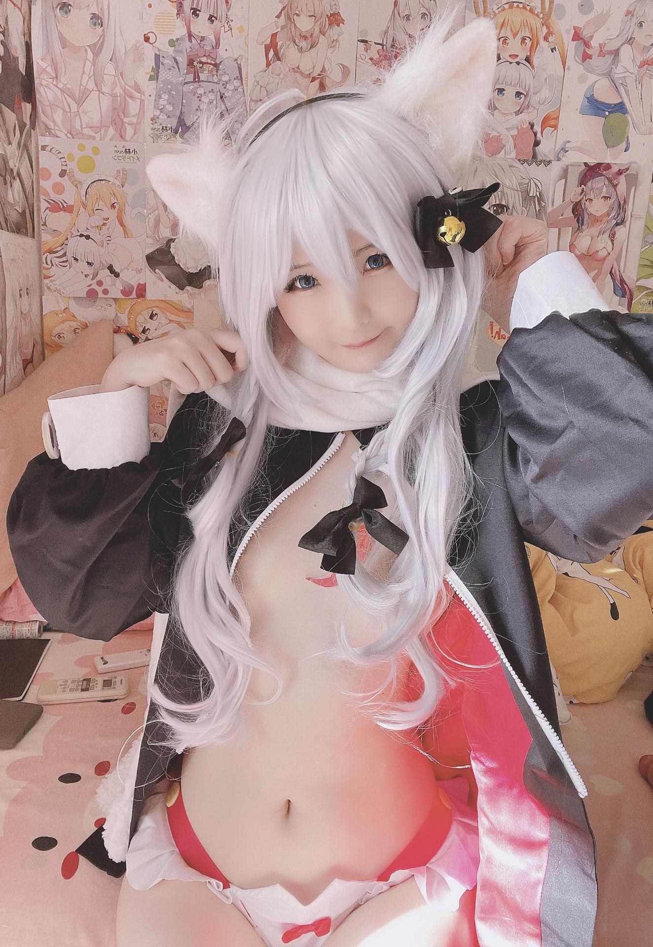 [cosplay] 习呆呆 - 神楽七奈：白髪露点大尺度再現 26P