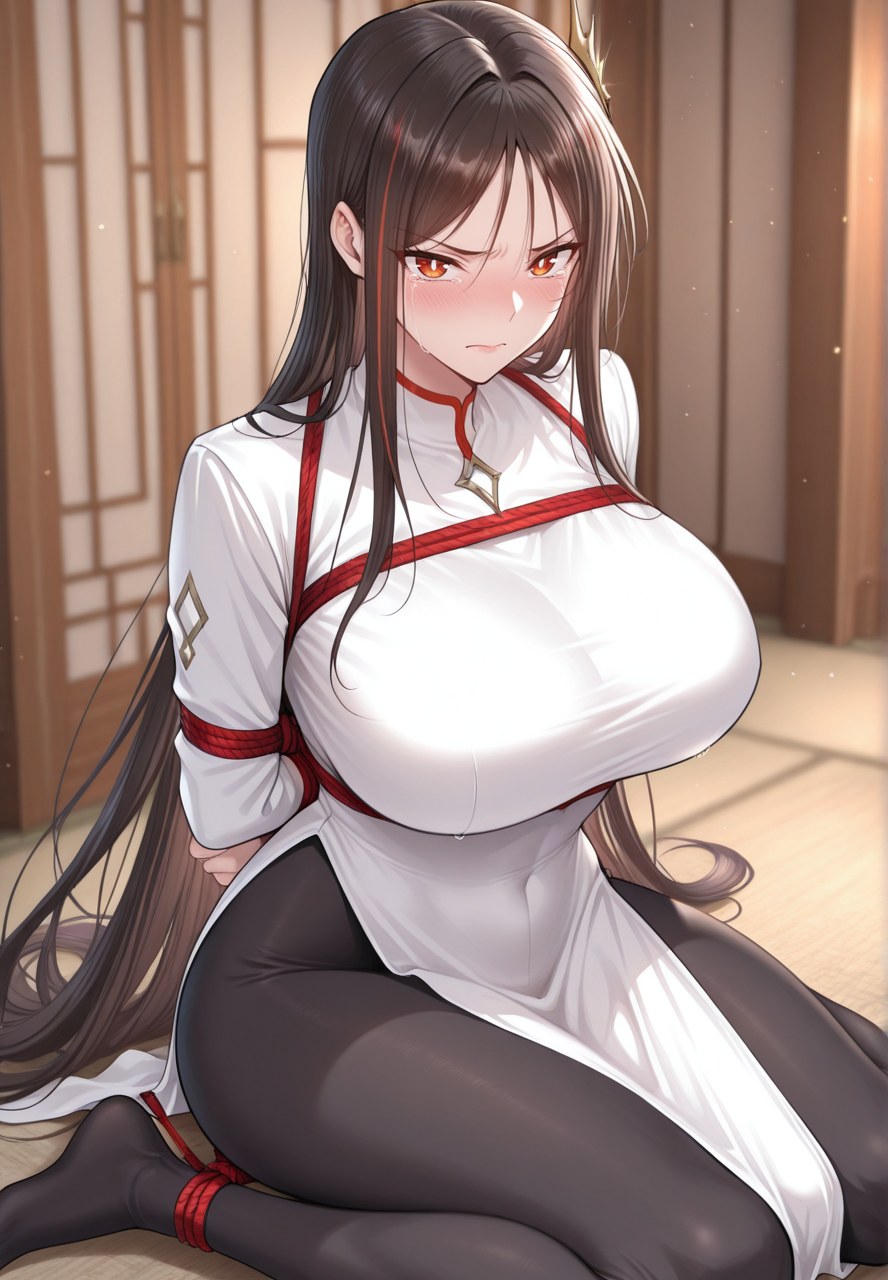 AI Generated Anime Girl - 金木兰：白絲床ถ่าย露穴 121P