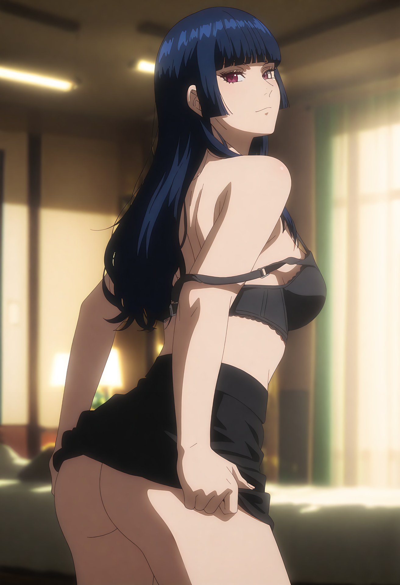 AI Generated Anime Girl - 银魂 今井信女：私房床拍露穴 24P