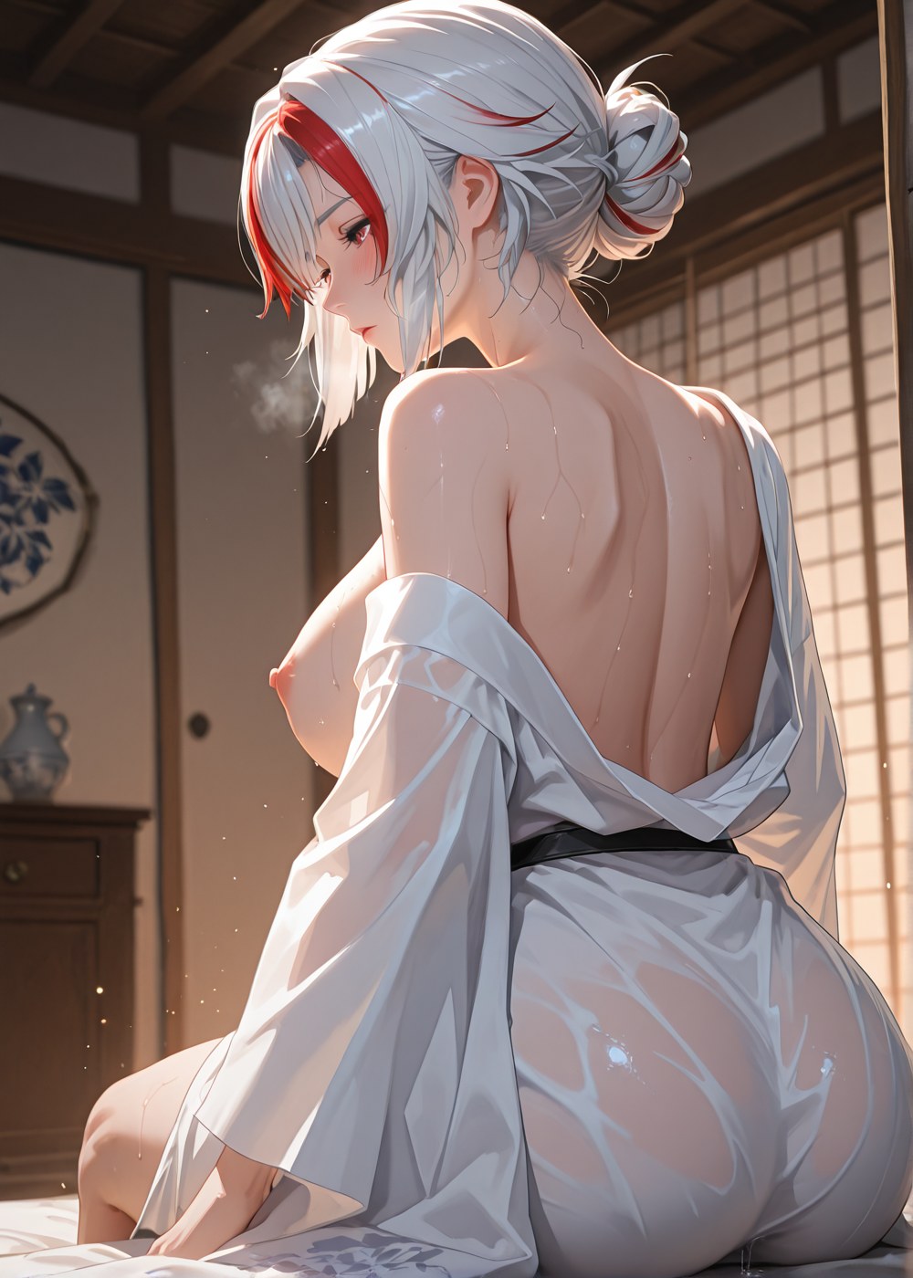 AI Porn - 陰陽師 Yuki Gozen 和風私房 AI 圖庫 385P