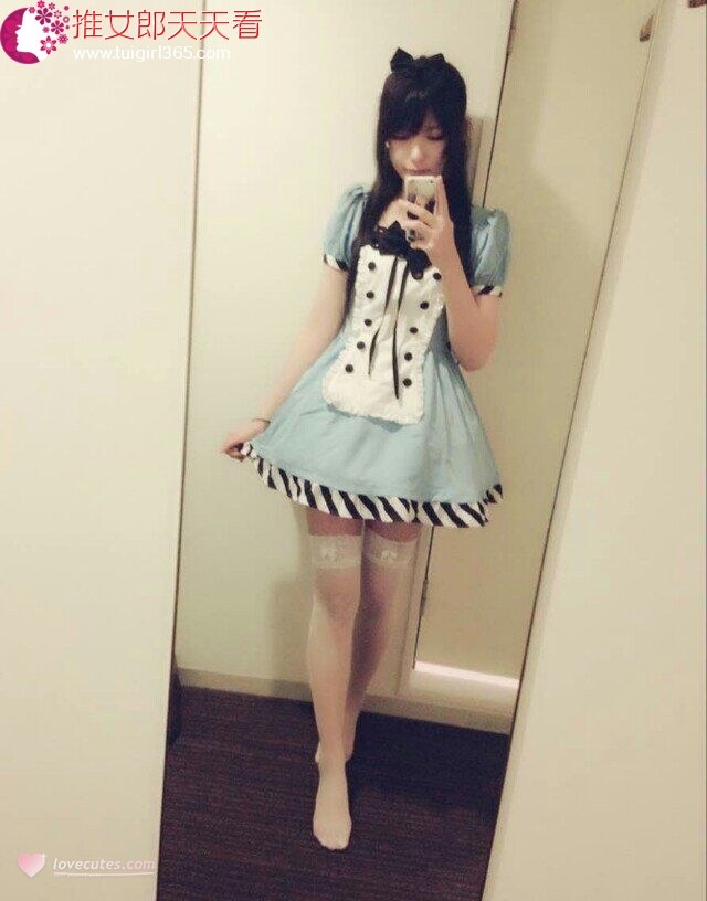 Xidaidai 粉色制服：浴室露点私拍 Photo Set 56P