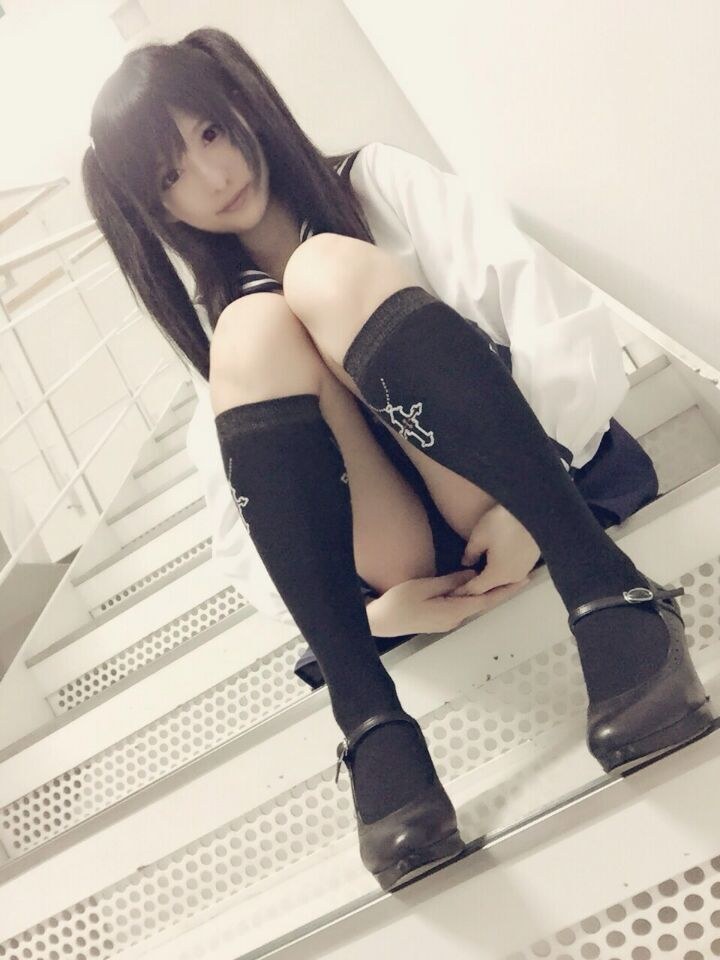 Xidaidai 粉色制服：浴室露点私拍 화보 세트 56P