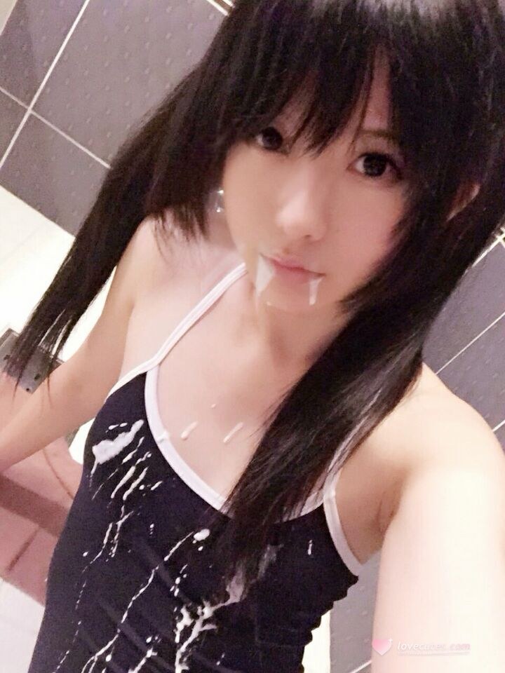 Xidaidai 粉色制服：浴室露点私拍 화보 세트 56P