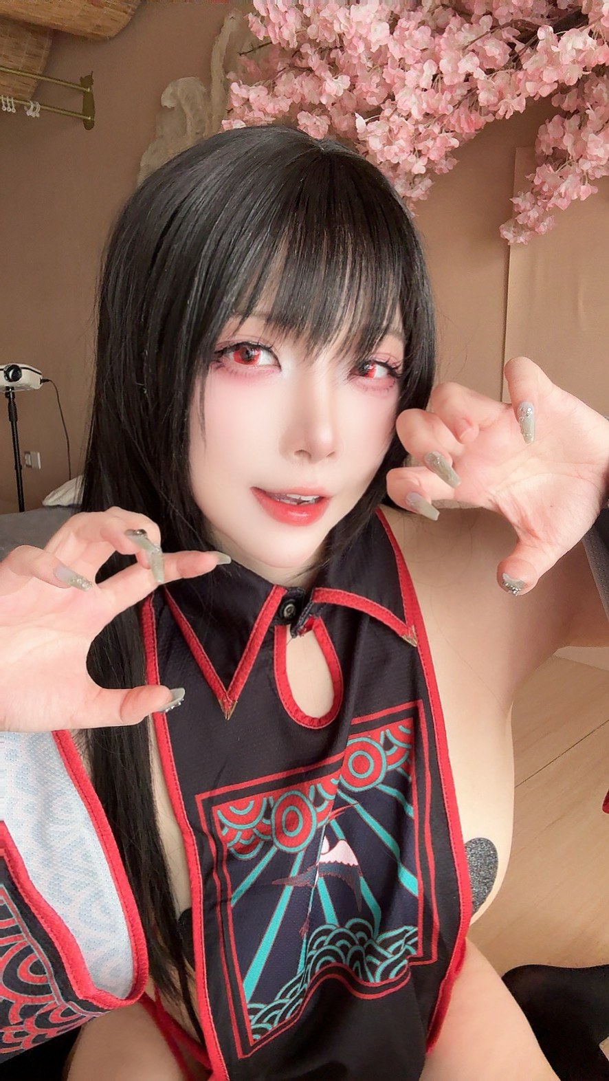 [Private] Erza Nisa - Little Zombie Private Room: Talisman-Shaped Lingerie, Explicit 30P