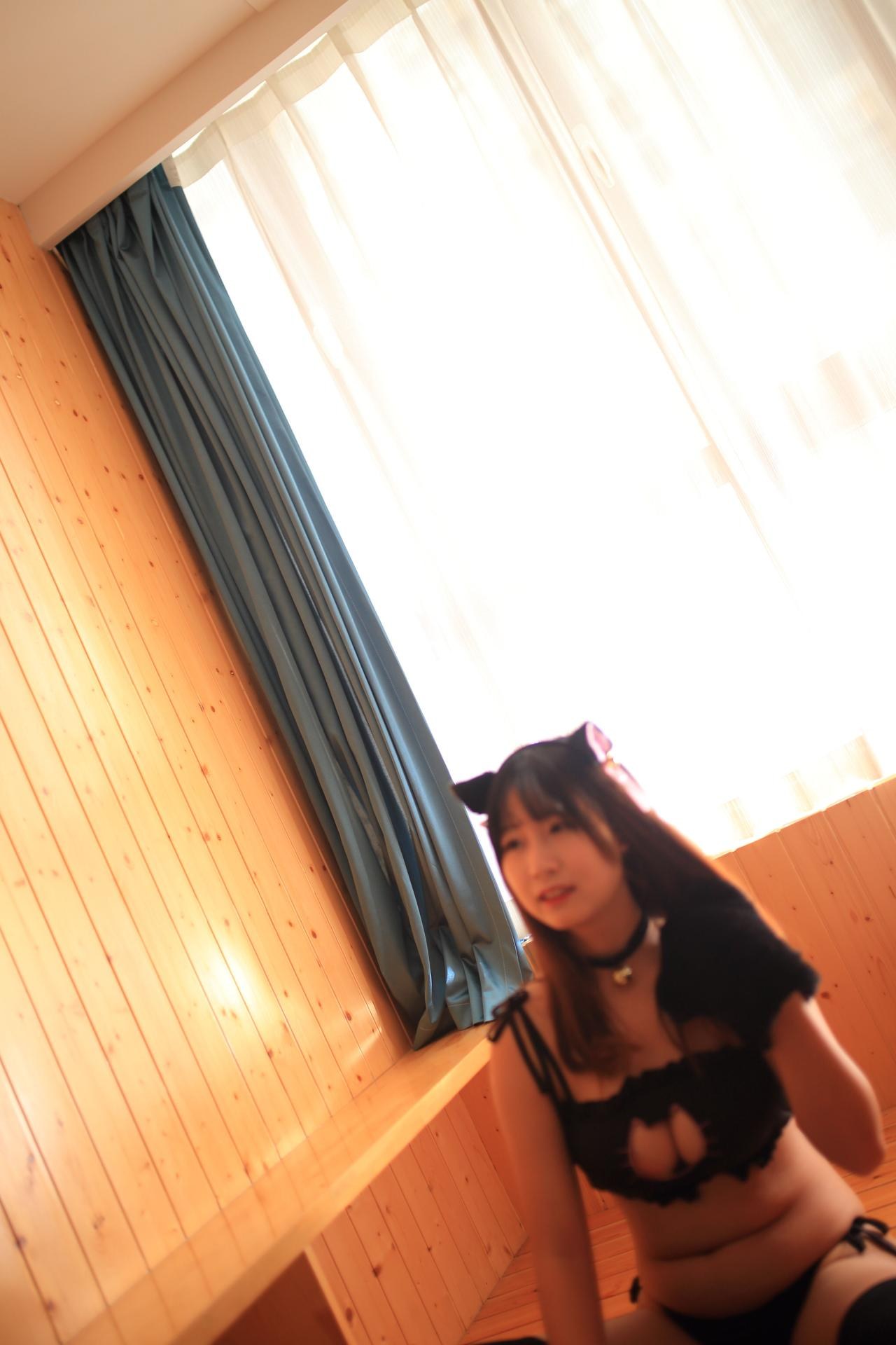 [私房] 猫九酱Sakura - 浴室猫耳：猫耳浴室湿身私房 透视内衣大尺度 602P