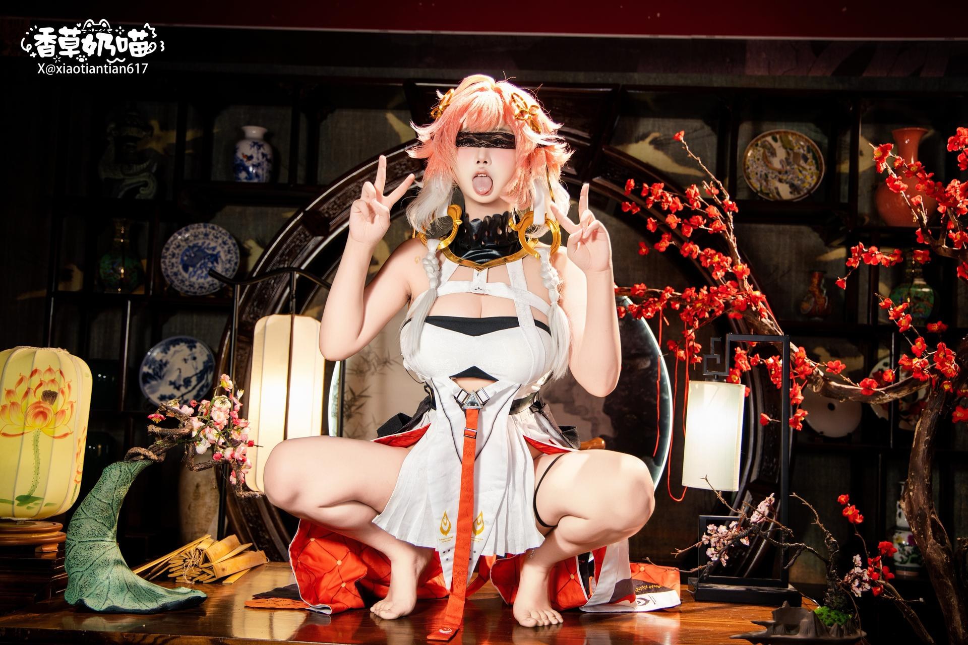 [cosplay] 香草奶喵 - 鸣潮 長離典藏版：原皮內景禮裝還原 29P